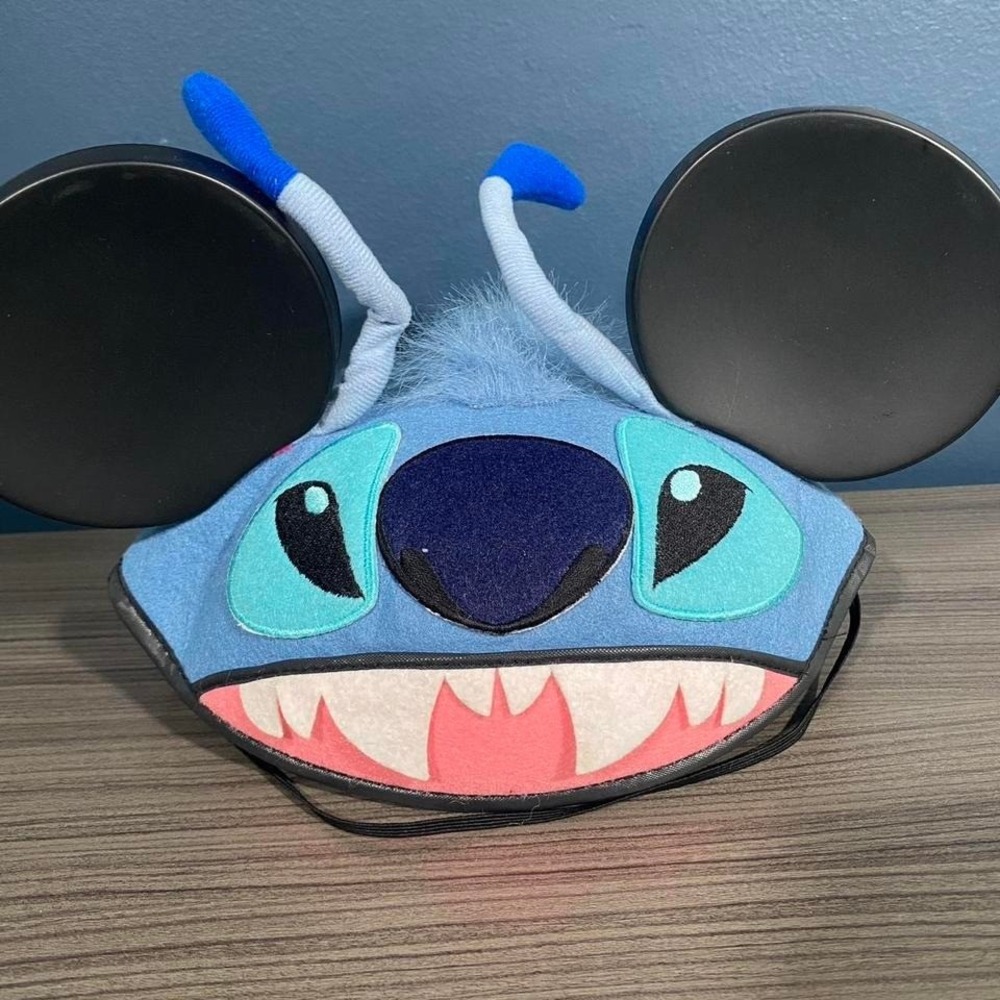 Disney Parks Stitch‎ Mickey Ears Hat – Lilo & Stitch Alien Design with Antennae